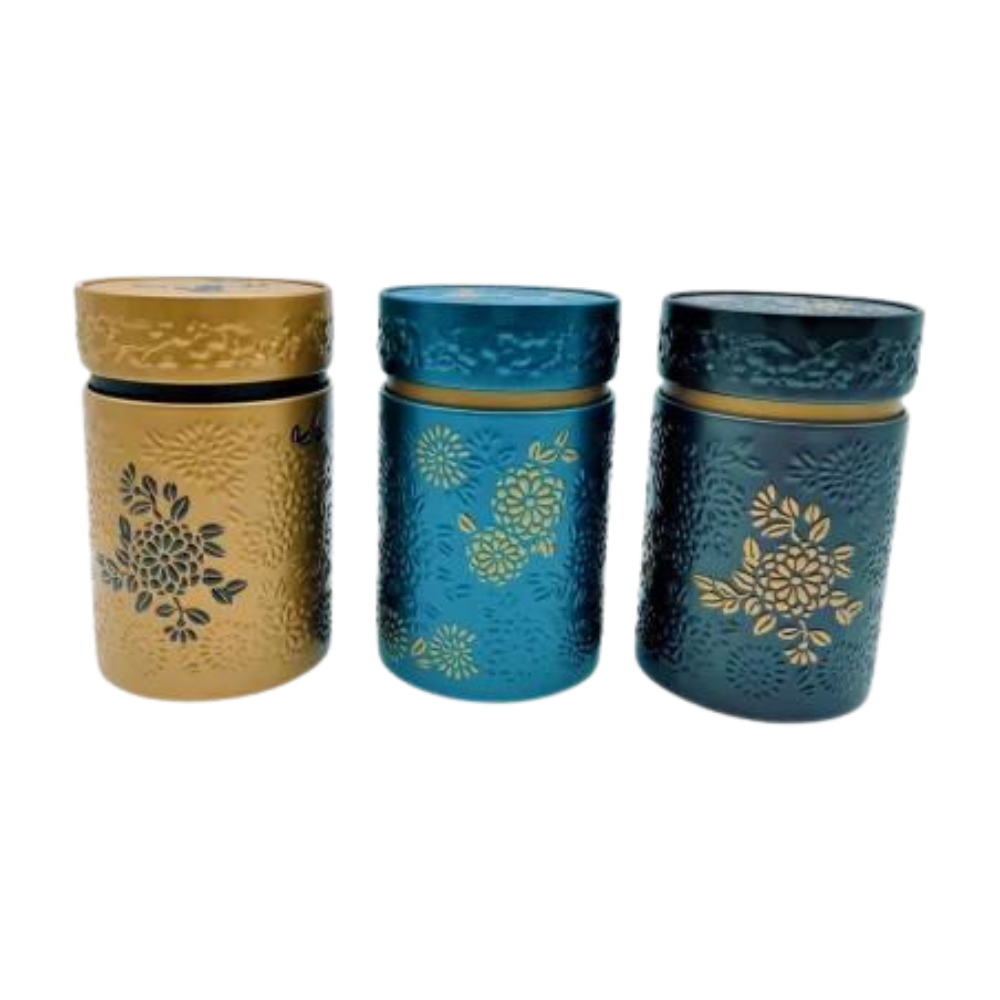 Lata Té Mikaso Redonda cierre hermético 150gr 2