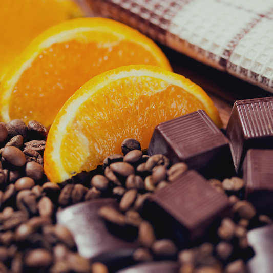 Café Chocolate Naranja