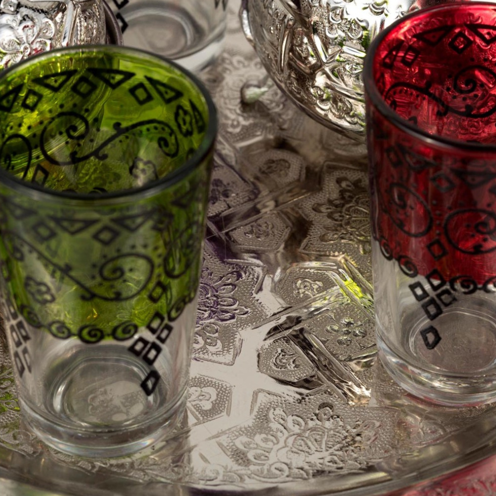 Juego de Té Arabe - Modelo Marrakech