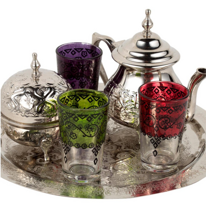 Juego de Té Arabe - Modelo Marrakech