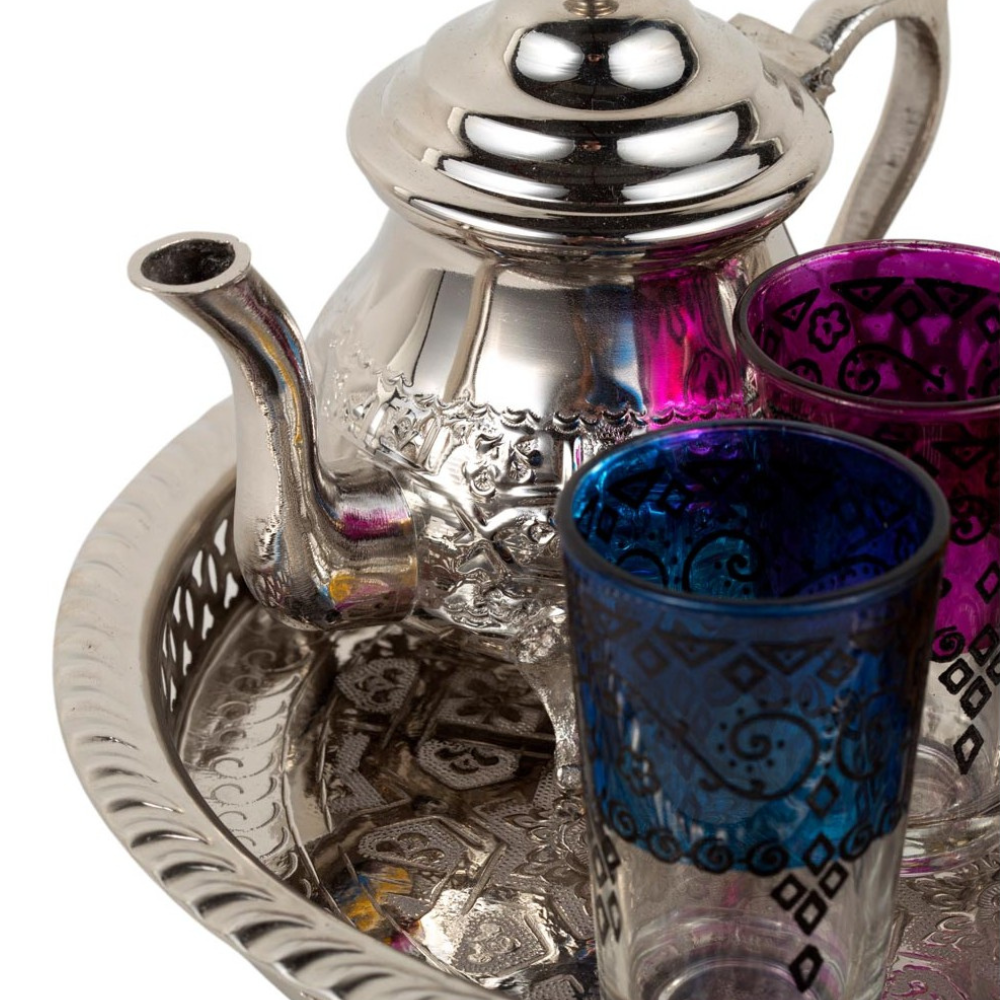 Juego de Té Arabe - Modelo Tetuán