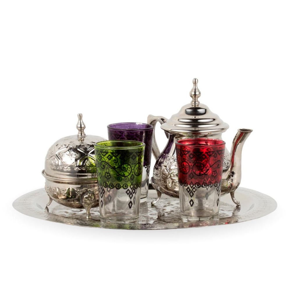 Juego de Té Arabe - Modelo Marrakech