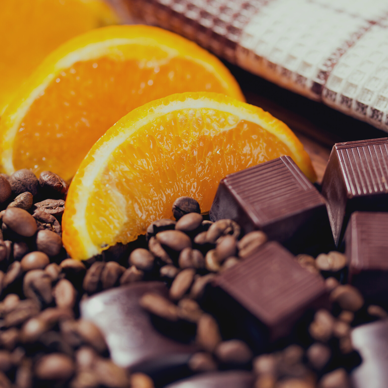 Café Chocolate Laranja 