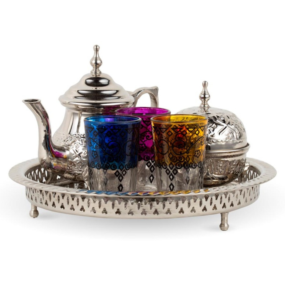 Juego de Té Arabe - Modelo Tetuán