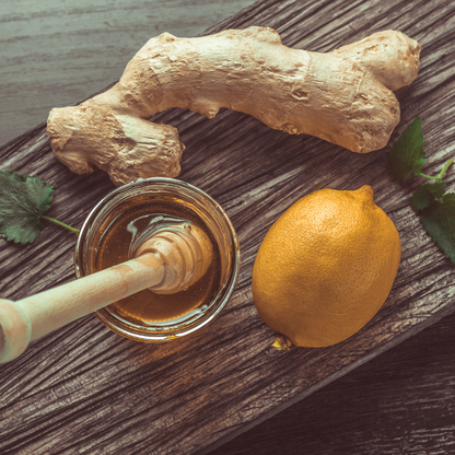 Ginger and lemon infusion