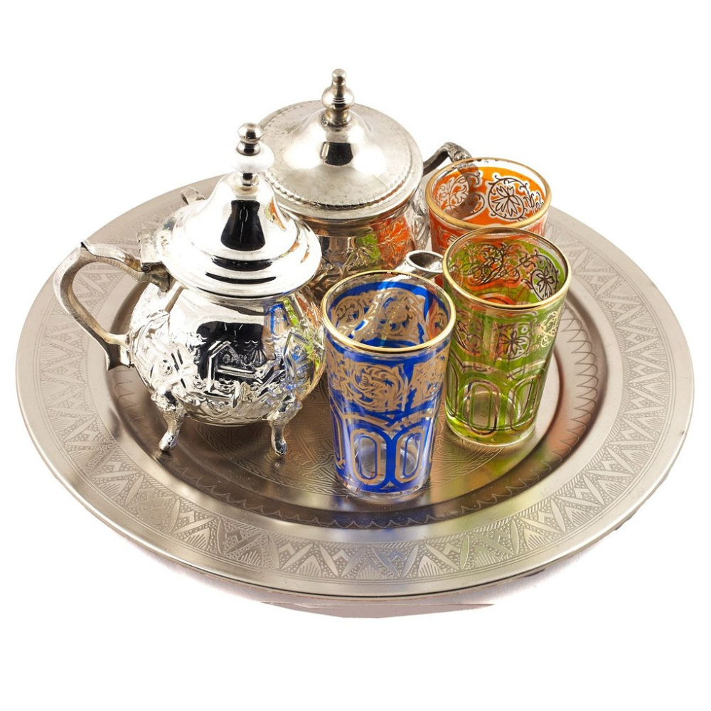 Juego de Té Arabe - Modelo Rif