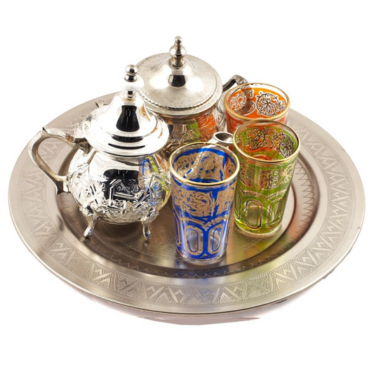 Jogo de Chá Árabe - Modelo Rif